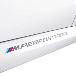 M Performance BMW 原廠 M8 系列 F91 全車系 側下貼紙 車身貼紙【YGAUTO】