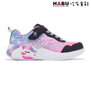 【SKECHERS】女童系列 S Lights-Unicorn 運動鞋 燈鞋 302299LBKMT｜哈布童鞋