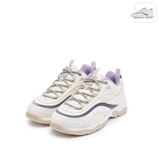 【FILA】女性 PROMENADE PINK BLOSSOM 運動鞋-白/粉 5-C123Z-148