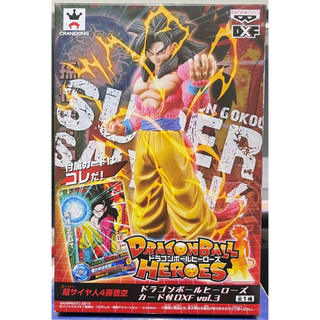 日版 七龍珠 HEROES DXF vol.3 GT 超級賽亞人4 孫悟空 附卡片