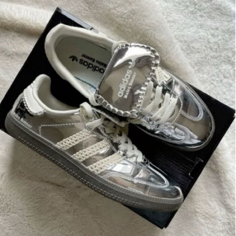 Wales Bonner x Adidas Samba OG “Silver“ 金屬液態銀  全銀  國外代購