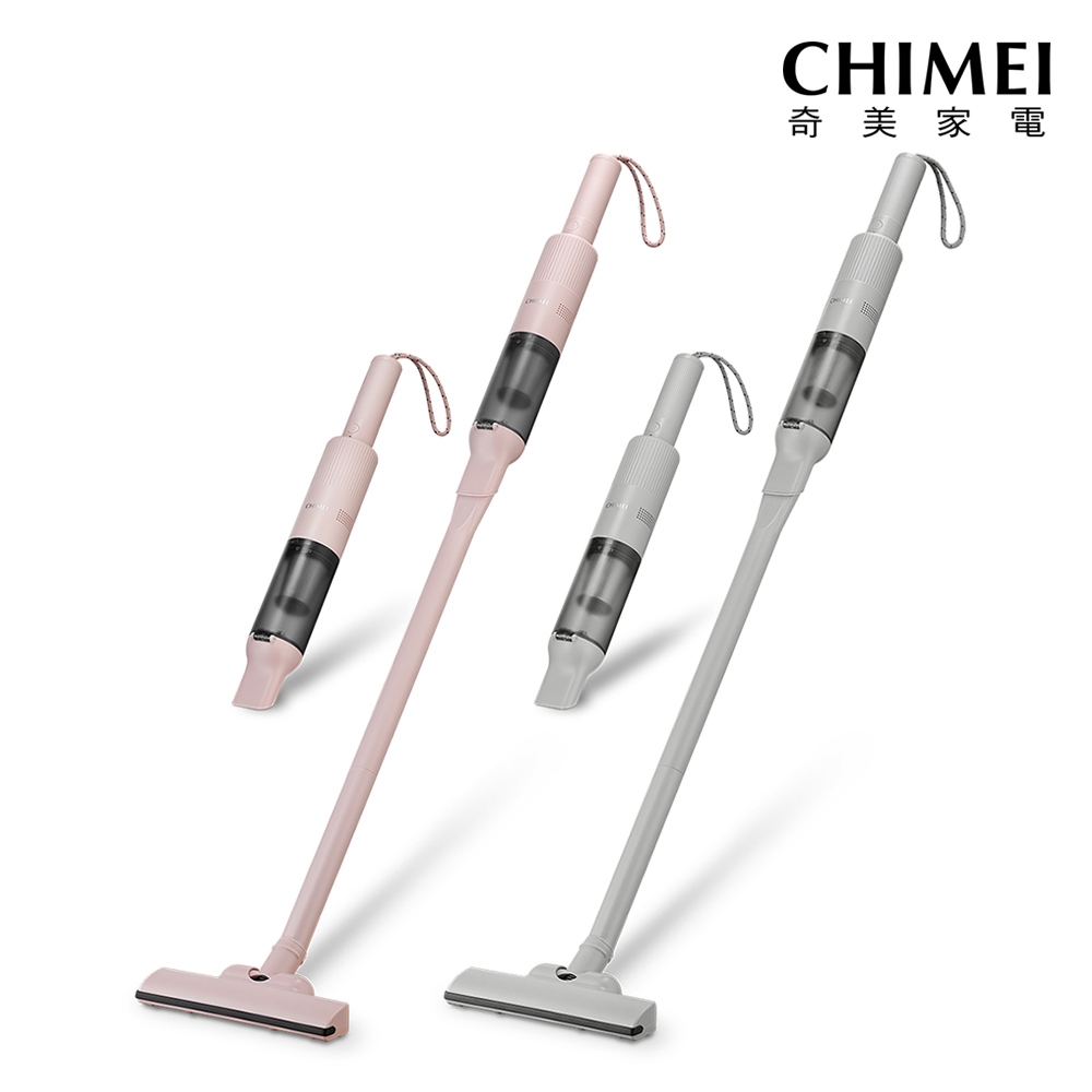 CHIMEI奇美 微旅輕淨無線手持吸塵器 暖藕灰/櫻花粉 VC-HG12GY VC-HG12PK