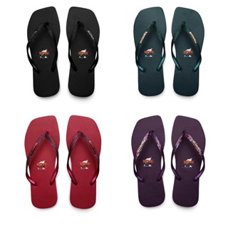 Havaianas Slim Square 素色基本款 女款方頭 亮片閃粉細帶 哈瓦仕拖鞋 人字拖 夾腳拖鞋