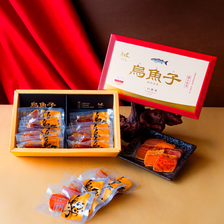 【海濤客】一口烏魚子(200g/150g)｜台灣野生烏魚子/手工厚切/年菜/伴手禮/送禮推薦/烏鬼洞6號/小琉球特產