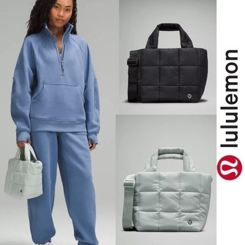 【Z-ONE】加拿大運動第一品牌 LULULEMON Quilted Grid Crossbody 網格斜背包5L
