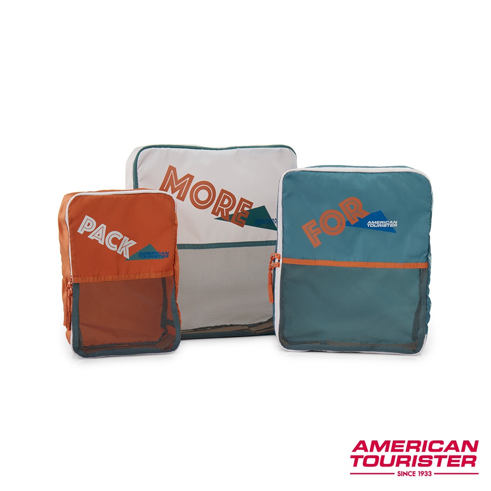 【贈品請勿下單】AMERICAN TOURISTER美國旅行者 3合1旅行收納包/打包袋組合(多色)
