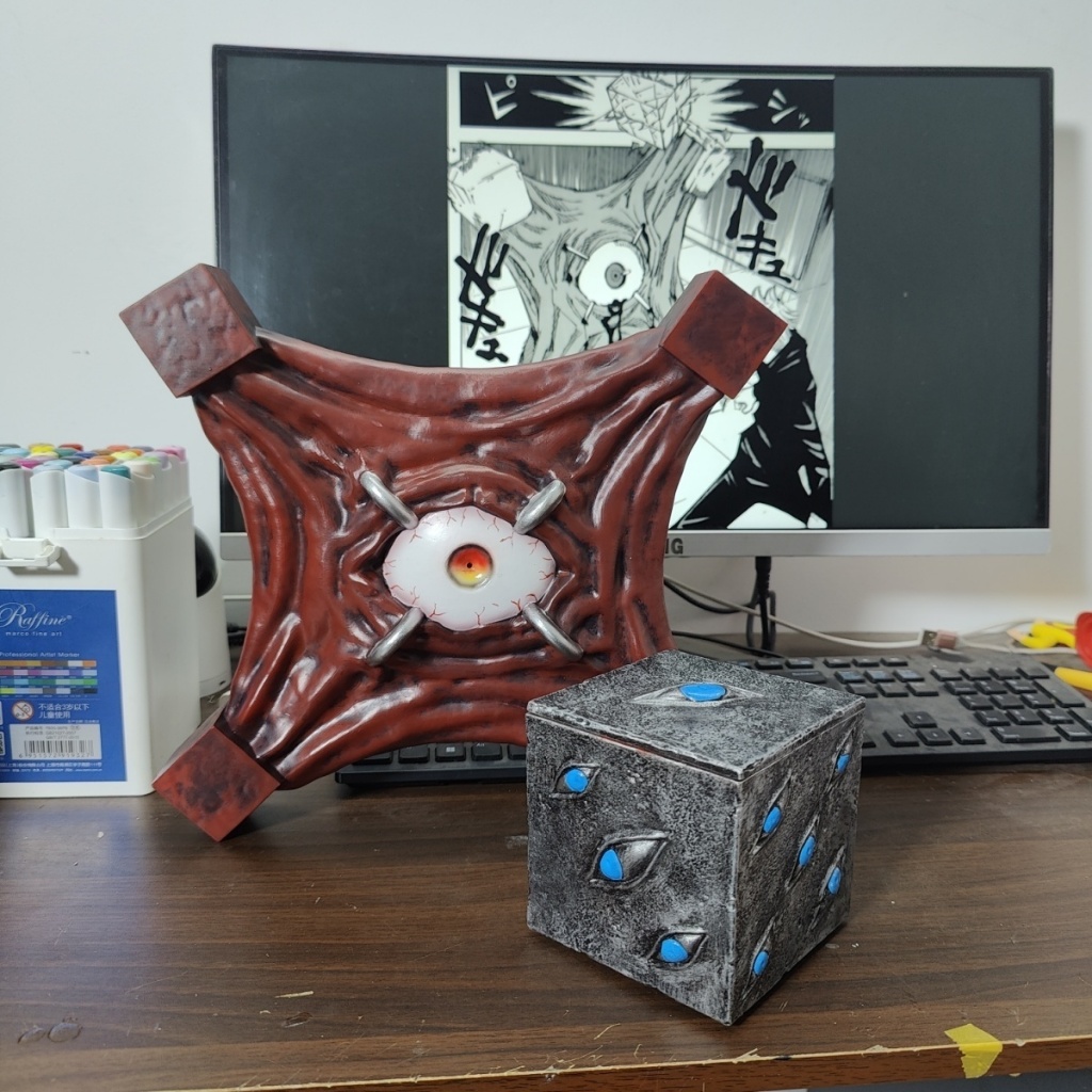 ✨臺現 咒術迴戰獄門疆 模型 獄門疆模型 五條悟 咒術迴戰公仔 咒術迴戰周邊 正版公仔意象化 咒術迴戰五條悟 咒術 擺件