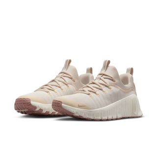 🏀小飛人潮流🏀NIKE FREE METCON 6 女訓練鞋 健身 奶茶 FJ7126011