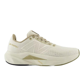 New Balance Fuelcell Propel V5 慢跑鞋 女鞋 D楦 米 金 WFCPRHL5