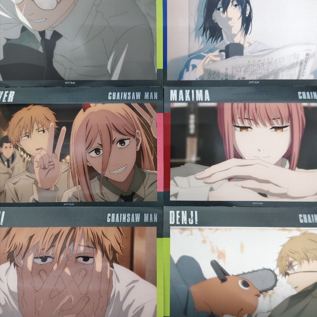 1/13更✨鏈鋸人相卡 蕾潔篇 相片 快閃 電次 真紀真 瑪奇瑪 碇治 波奇塔 蕾潔 帕瓦 秋 滿100出貨‼️