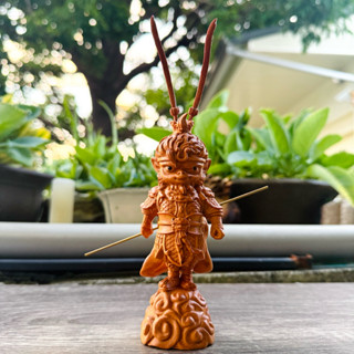 【石至名歸】 臺灣現貨 實體店鋪 雲南黃金檀木《Q版齊天大聖》