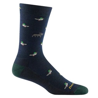 【Darn Tough】男款 6094．Duck Duck Moose Crew Lightweight Cushion