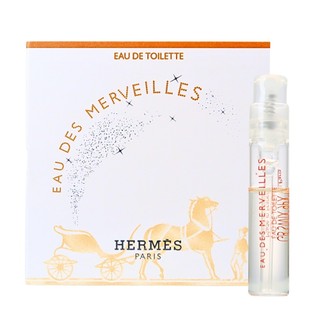Hermes 愛馬仕 Eau des Merveilles 橘採星光女性淡香水 EDT 2ml