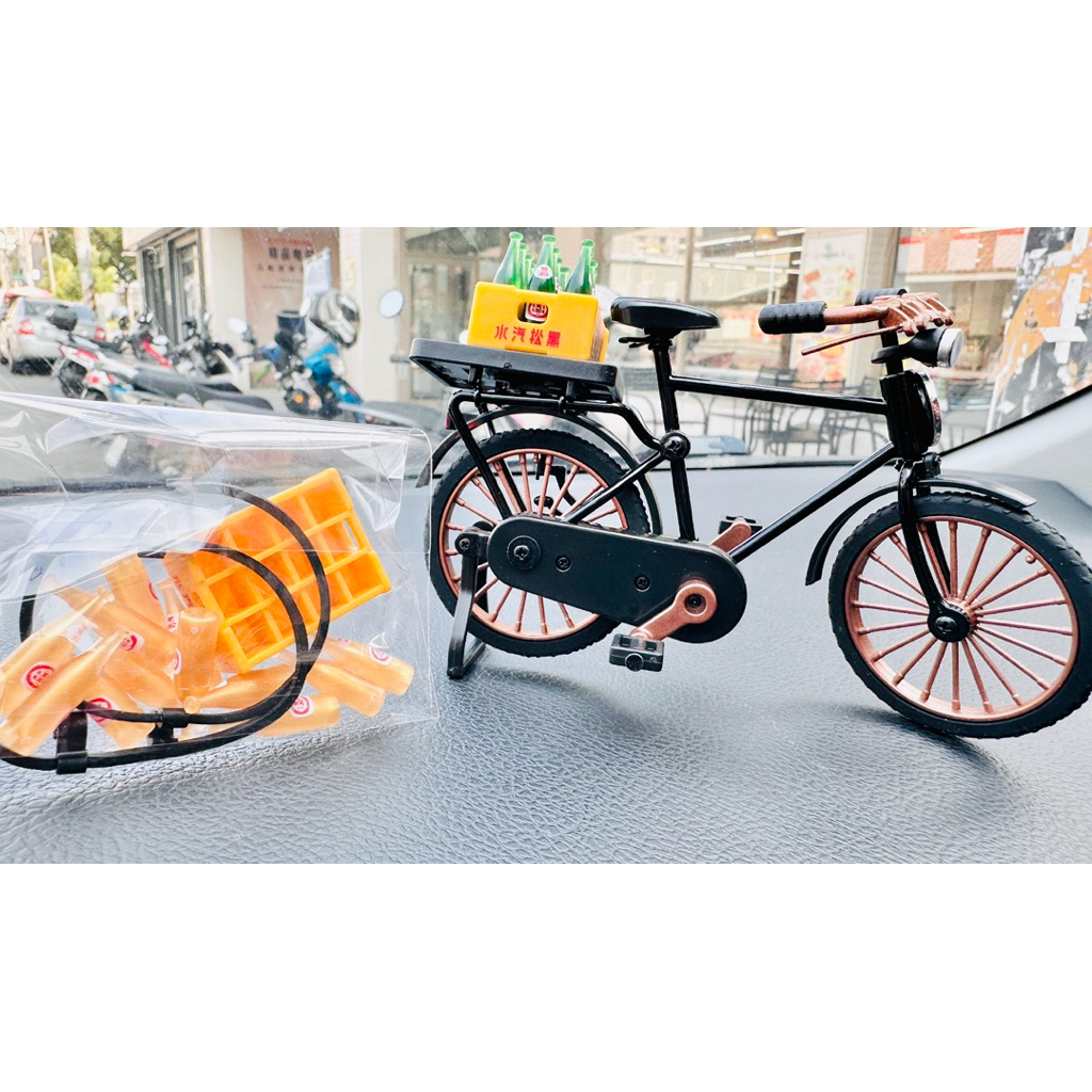 @怪獸本舖@現貨 隱藏版 隱藏款 金瓶 黑松沙士100週年限量紀念品 黑松夾娃娃機 黑松復古腳踏車