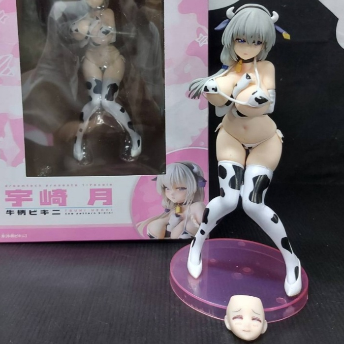 【宇崎學妹想要玩！】 宇崎月乳牛裝 上衣可脫 22CM 1/7 宇崎月 爆乳 巨乳 乳牛花紋比基尼 乳牛泳裝 乳牛裝