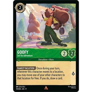 [ Lorcana ] SET 9 - Goofy - Set for Adventure