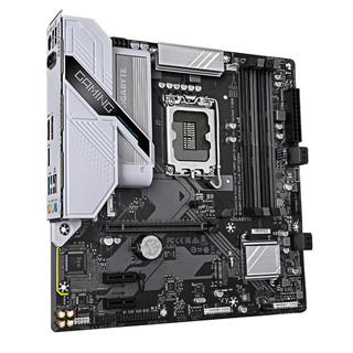 開學優惠技嘉B760M GAMING PLUS WIFI 雙通道DDR4：4組記憶體插槽支援XMP 3.0記憶體