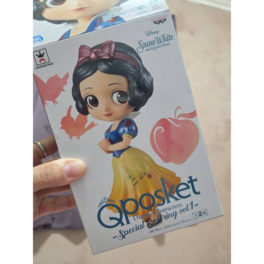 全新‼️白雪公主公仔 迪士尼 景品 公仔 迪士尼 大頭公仔 公主系列 大眼公仔 大眼娃娃 日本公仔 日本景品 收藏品