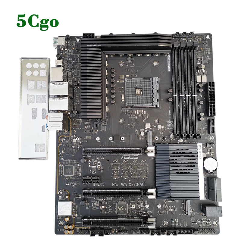 5Cgo.【樂趣購】華碩PRO WS X570-ACE AMD Ryzen AM4工作站主機板銳龍2代-5代5950X
