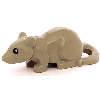 【金磚屋】36756PB01DTN1 LEGO 樂高零件 Mouse with Black Eyes Pattern