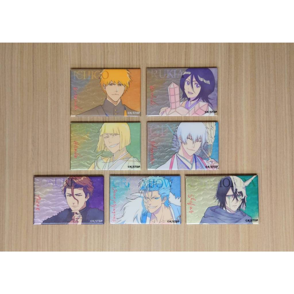 死神 BLEACH 游園繪卷 冰箱貼 一護 露琪亞 平子 銀 藍染 葛力姆喬 烏爾奇奧拉