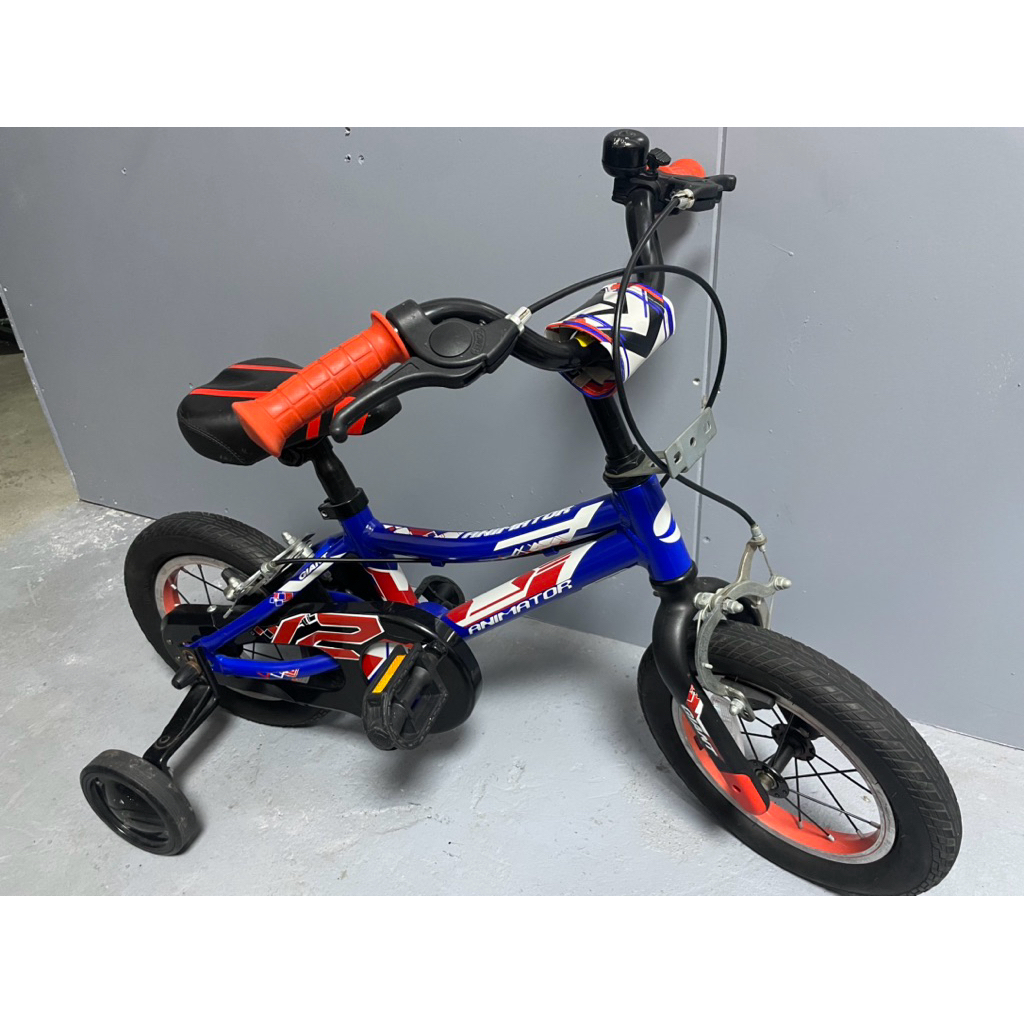 捷安特 GIANT 12吋 童車 ANIMATOR  （附輔助輪、腳架及鈴鐺）