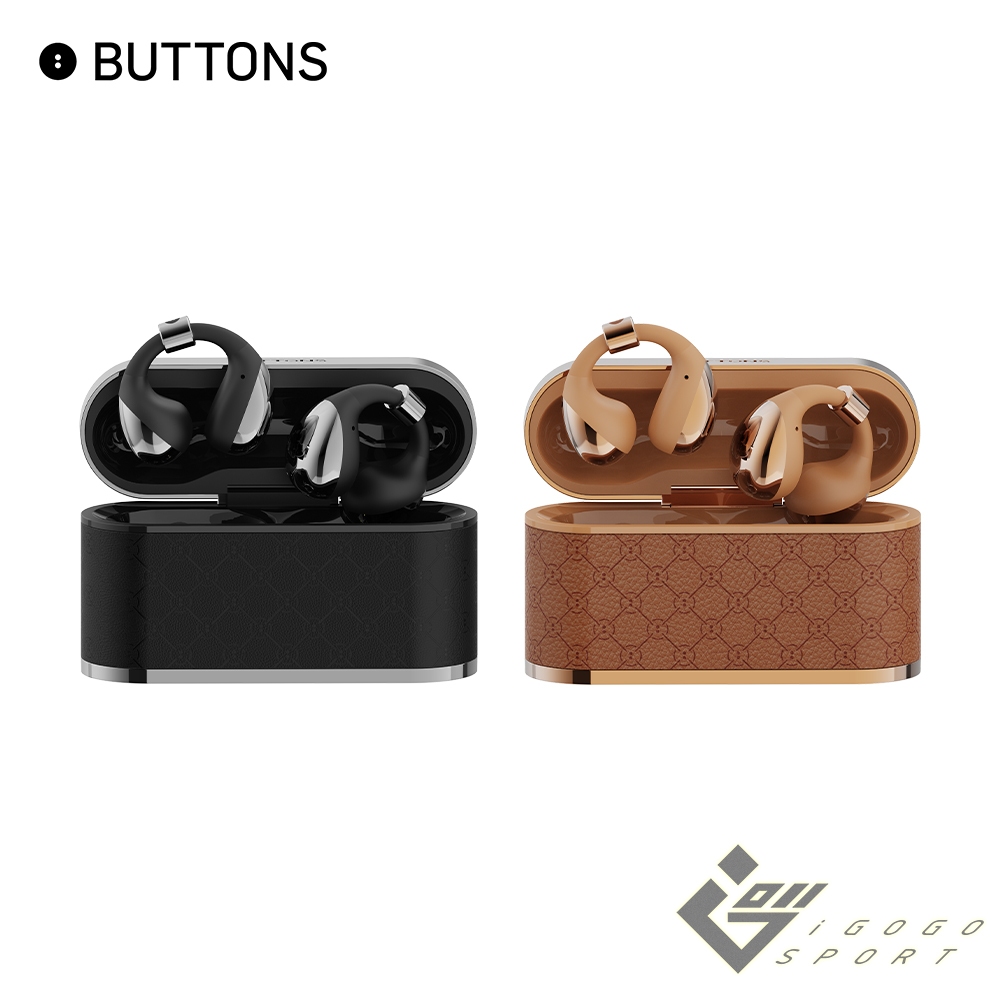 【BUTTONS】Clip 開放式耳夾藍牙耳機 ( 台灣總代理 - 原廠公司貨 )