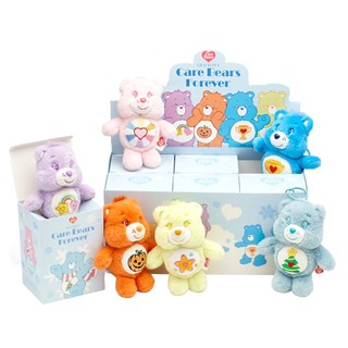 【Grace Gift】【Care Bears-節慶派對系列毛絨玩偶吊飾一中盒 】聖誕節 交換禮物