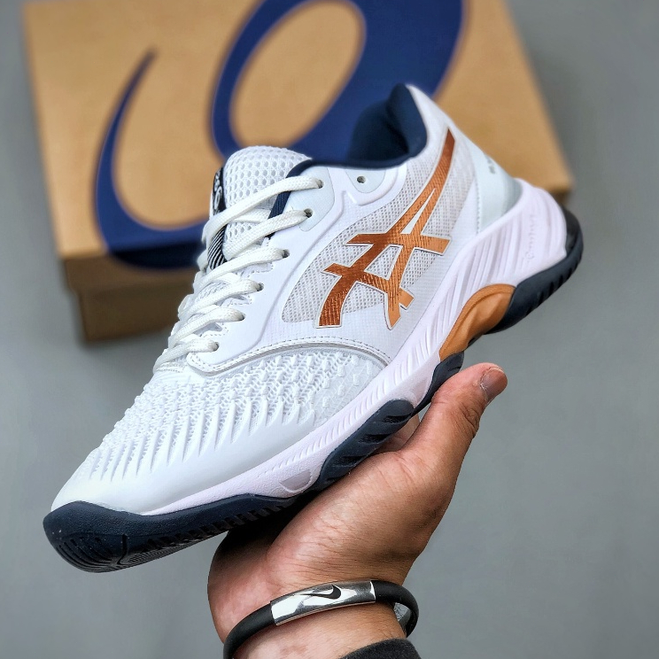 ASICS NETBURNER BALLISTIC FF 3 白黑黃 訓練鞋 防滑耐磨 包裹性強1051A073-104