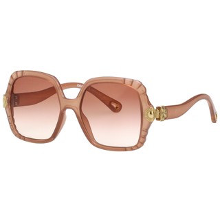 CHLOE 墨鏡 造型太陽眼鏡 方框 (裸色)CE746S