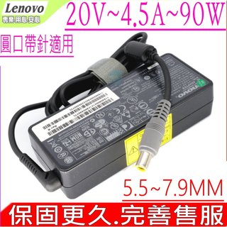 LENOVO 充電器原裝 聯想 20V 4.5A 90W Thinkpad T60 T60P T61 B580 B585