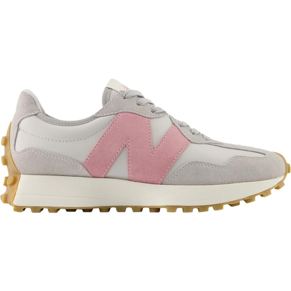 NEW BALANCE 女款 復古鞋 休閒鞋 運動鞋 舒適 好穿搭  NB 327  白灰粉 WS327KAZ