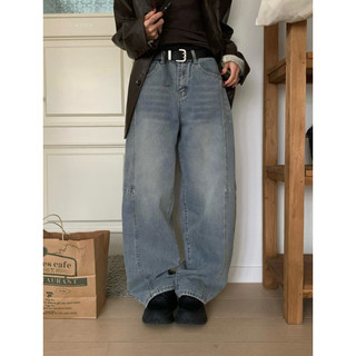 -UNCOVER-Tailoring Jeans 水洗 裁線 錐形 剪裁 牛仔褲（4color）