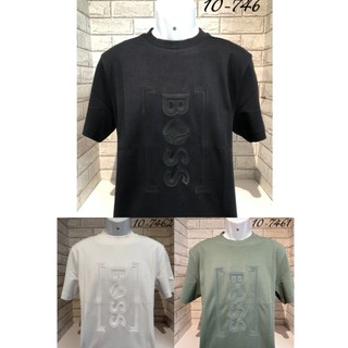 高雄凡賽斯歐洲精品 HUGO BOSS 胸前立體膠印框架 網球字型LOGO 黑色 綠色 白色 短T/T-SHIRT