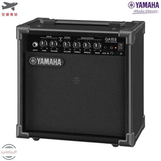 YAMAHA GA15II 吉他音箱 15W 小型音箱 內建失真效果器 練習進階 可接耳機 經典耐用