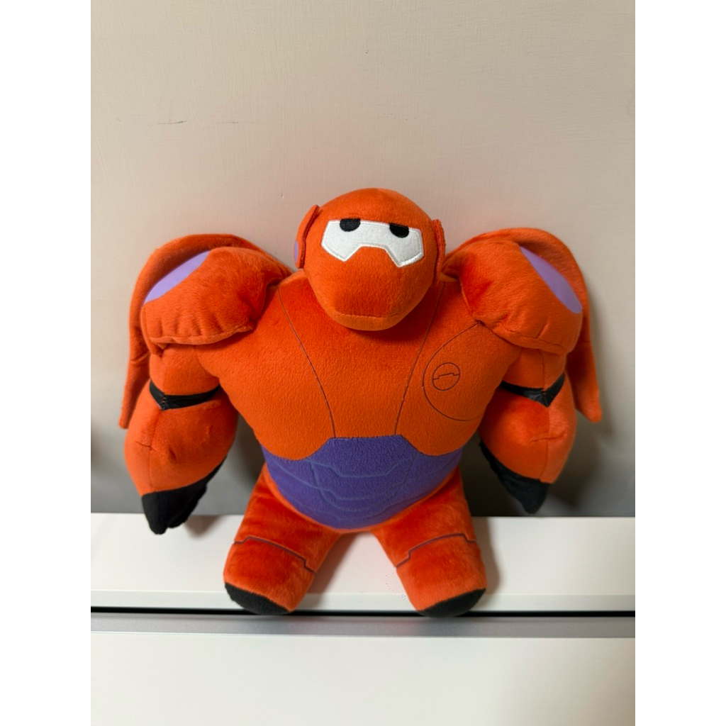 近新日本正版Disney迪士尼 大英雄天團 Big Hero BAYMAX杯麵 紅盔甲 鋼鐵杯麵 絨毛娃娃/玩偶