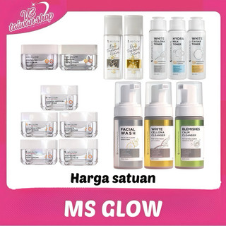 MSGLOW Day Cream, Night Cream, Facial Wash, Toner, DTE Mini