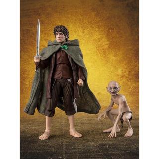 萬代 S.H.F SHF 魔戒 佛羅多·巴金斯＆咕嚕 可動 完成品 不挑盒況 豬帽子模型玩具