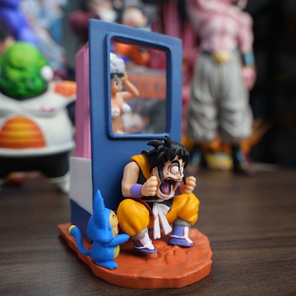 熱銷新品】七龍珠 GK模型 雅木茶(飲茶)偷窺布瑪沐浴 趣味場景擺件 動漫周邊 桌面裝飾