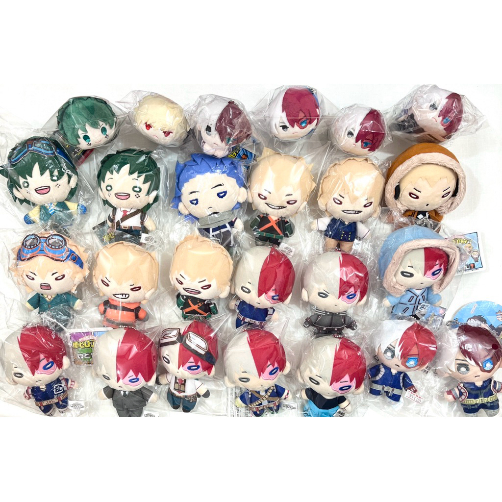 [我的英雄學院/1028更新] 豆豆眼/豆眼娃/趴娃/ 娃娃/ぬい/努努/醜娃（綠谷/爆豪/轟焦凍/心操）