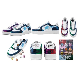 流星閃電鞋$25,980:預購 10月29號 BAPE × Stray Kids 韓國團體聯名商品STA