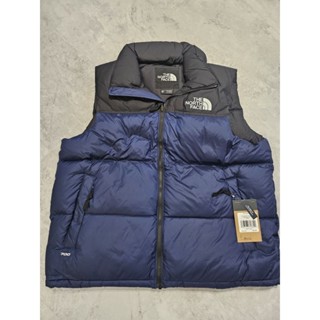 The north face icon nuptse vest Navy 海軍藍。 羽絨背心 亞洲XL US:L