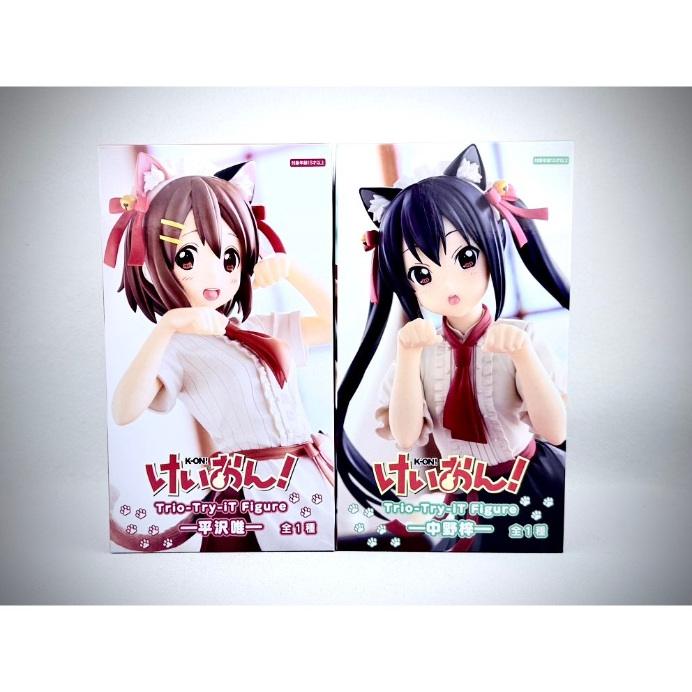 ♠️潮模工坊♣️🔥日版🔥景品 FuRyu K-ON！輕音部 Trio-Try-iT 平澤唯 中野梓 梓喵 公仔 再販