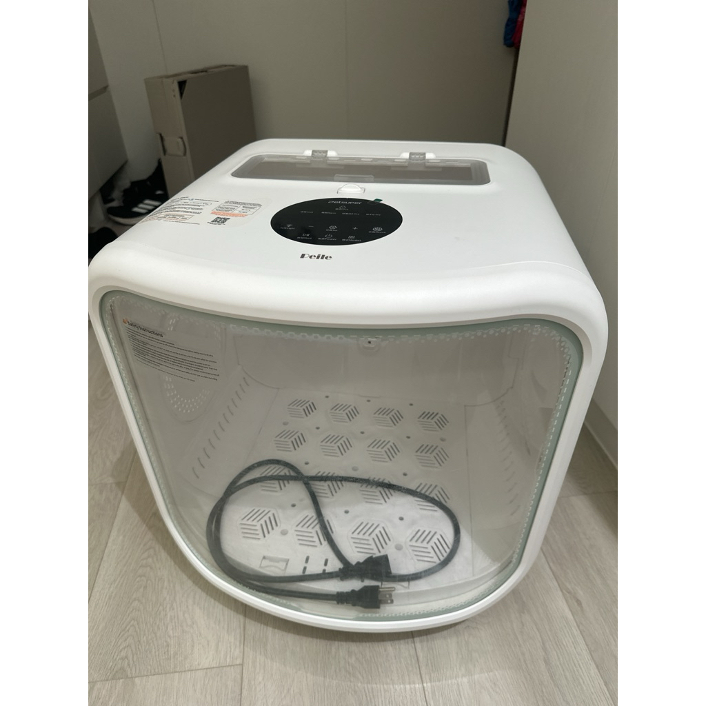 （二手）沛樂PetSuper 75L大空間多功能智能寵物烘毛機 寵物烘乾箱 PD01