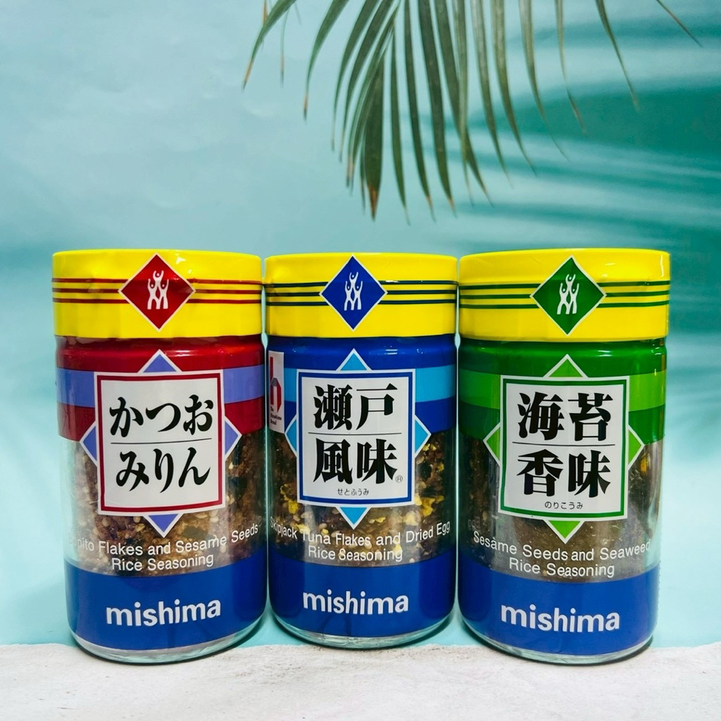 日本 mishima 三島 瀨戶風味芝麻香鬆/海苔風味香鬆/鰹魚風味香鬆 飯友 香鬆 拌飯 飯友香鬆 拌飯香鬆