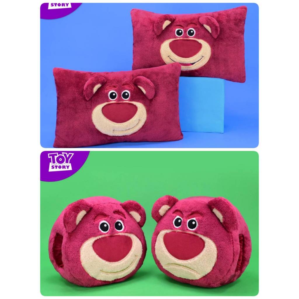 【娃娃市集】15吋熊抱哥雙人枕 絨毛款 熊抱哥暖手枕 熊抱哥枕頭 熊抱哥長枕 熊抱哥頭型抱枕 熊抱哥娃娃 皮克斯熊抱哥