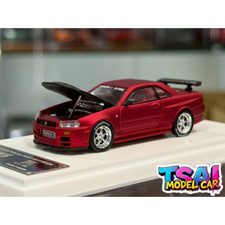 TSAI模型車販賣鋪 現貨賣場 1/64 Nissan Skyline GTR R34