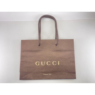 現貨 名牌紙袋 紙袋 禮品袋 塑膠袋 Gucci 專櫃壓紋提花紙袋