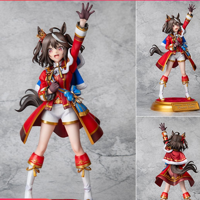 ✨免運 台現✨正品代購  賽馬娘手辦  閃耀優俊少女iCREA北部玄駒新決勝服 擺件