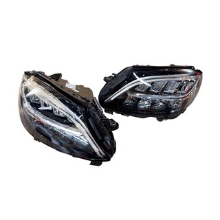 賓士 W205 S205 C205 原廠led大燈 牙齒燈 正原廠件 禾笙影音館